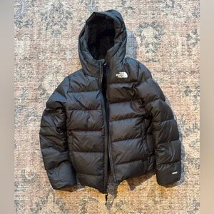 Kids The North Face Black Hooded Puffer Jacket